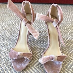 Alexandra Birman Velvet sandals